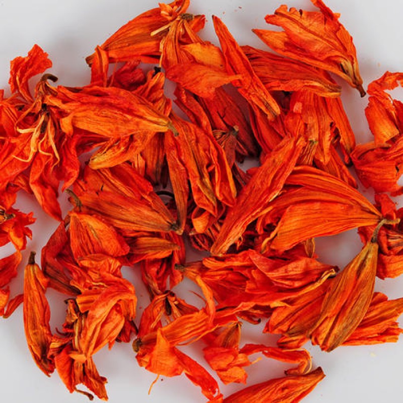 Natural Dried Lily Herbal Tea Loose-Leaf Flavorful Flower Tea in Bag or Box Packaging Health-Boosting