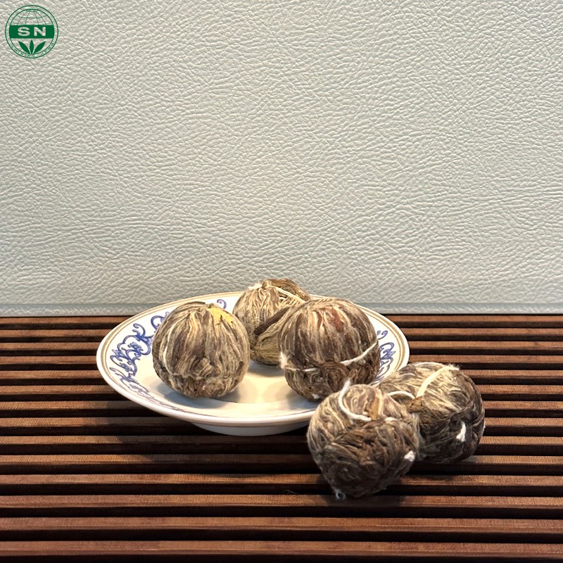 EU ISO Free Sample Handmade Blooming Organic Flower Fairy Jasmine Flavored Tea