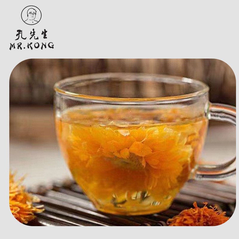 Natural Marigold Flower Tea Loose Herb Dried Calendula Flower Bulk Box/Bag Packaging Healthy Flavored Tea