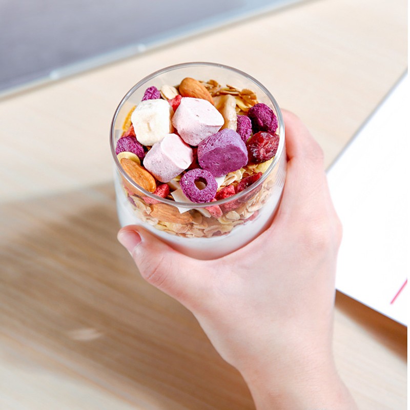 Delicious Crunchy Instant Oatmeal Yogurt Fruit Oatmeal Dry Fruit Granules Nuts Instant Cereal Breakfast Snacks