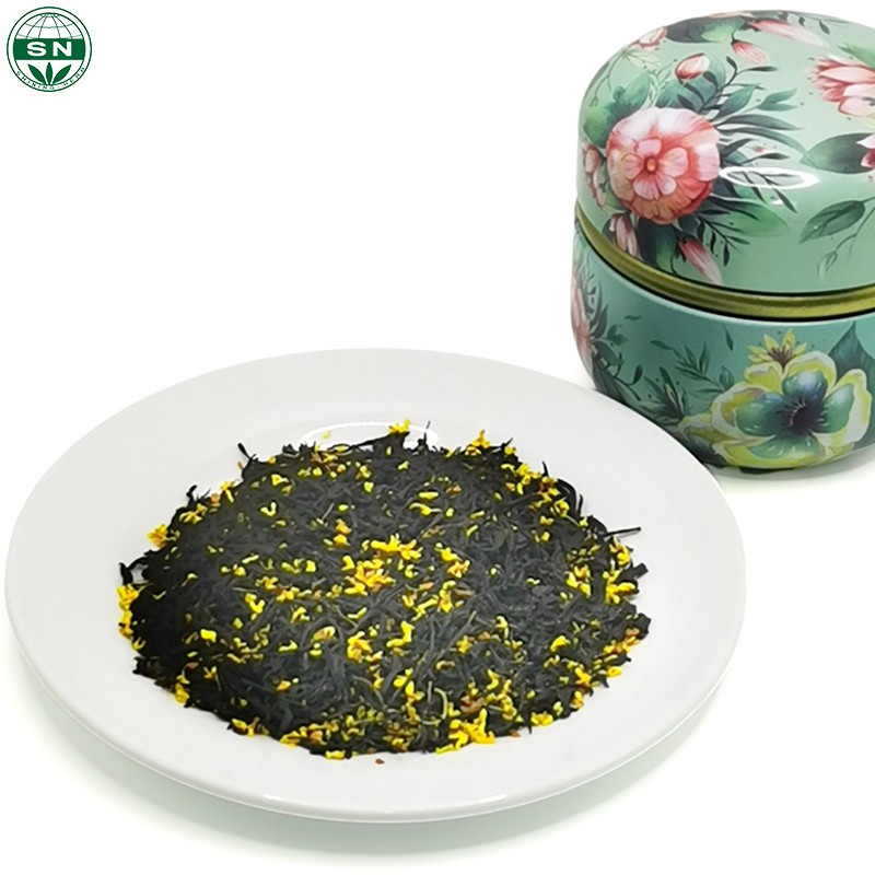 Osmanthus-Infused Mixed/Blended Black Tea Flavorful Premium Tea Product