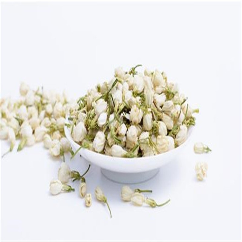 Organic Natural Jasmine Bud Flower Tea Loose-Leaf Health Tea in Resealable Bag or Box Packaging