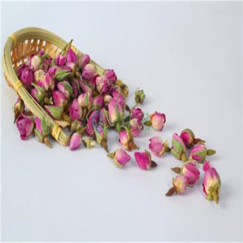 Natural Flavored Loose Rose Tea with Pink Bud Dried Fower Tea for Health Available in Bulk Box or Bag Packaging