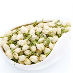 Organic Natural Jasmine Bud Flower Tea Loose-Leaf Health Tea in Resealable Bag or Box Packaging
