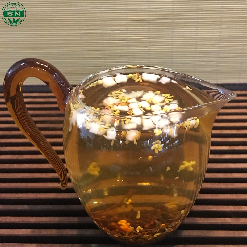 Juicy Peach Osmanthus Health-Enhancing Loose Bulk Black Tea Mixed/Blended Flavor in Bulk Bag