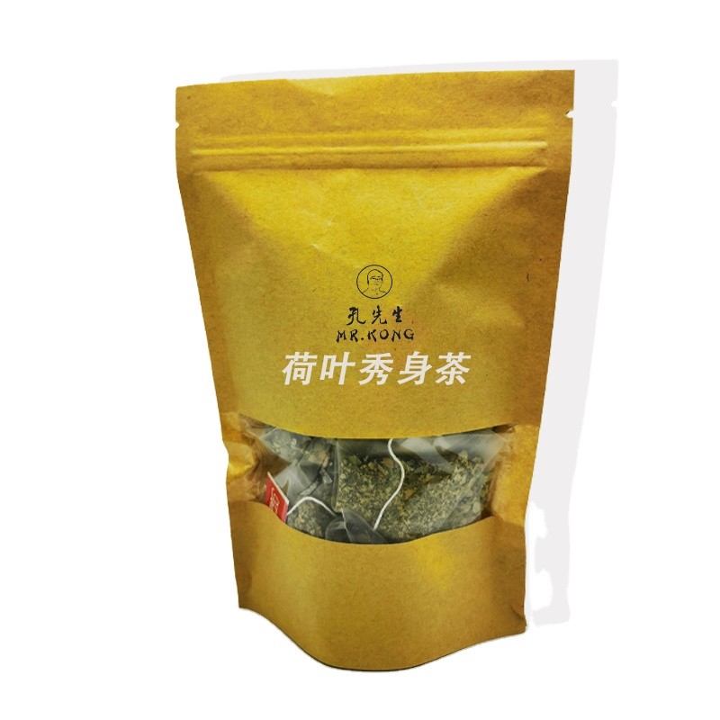 Detox Tea Hot Selling ISO9001 Certified  14/28 DAYS   Skinny Weight Loss Lotus Leaves Triangle Bag Natural Herbal Slimming Tea