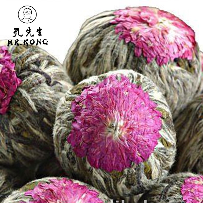 New Craft Compressed Jasmine Artistic Blooming Tea ISO9001 Certified Organic Flowering Skin Beauty Tea Bag Box Chinese Art