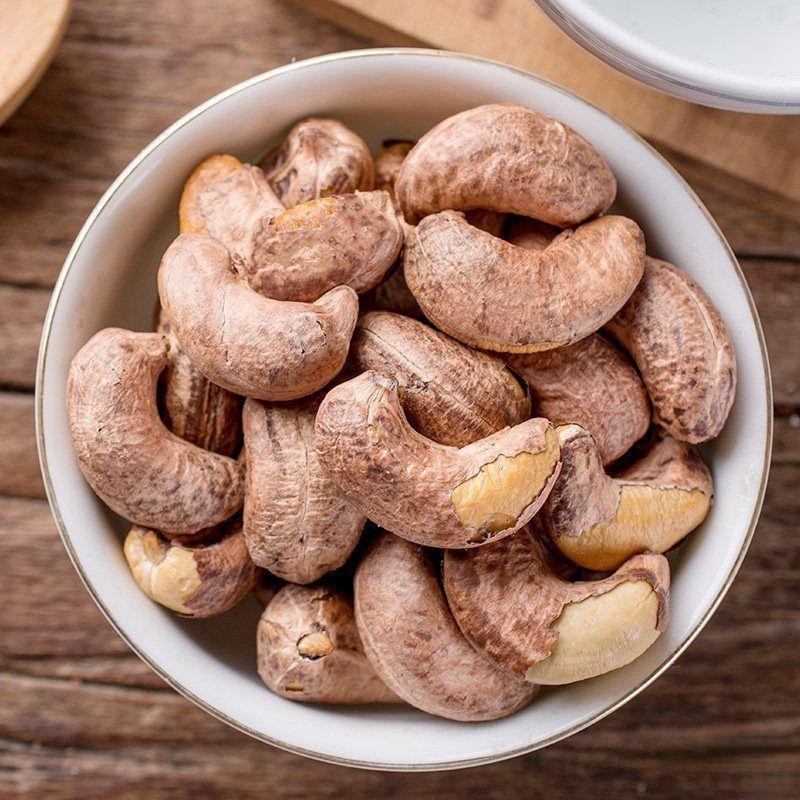 Wholesale Cashews Nuts Roasted Cashew Kernels With Skin Kernel Nuts Purple-Skinned Cashew Kernels Dried Fruits and Nuts