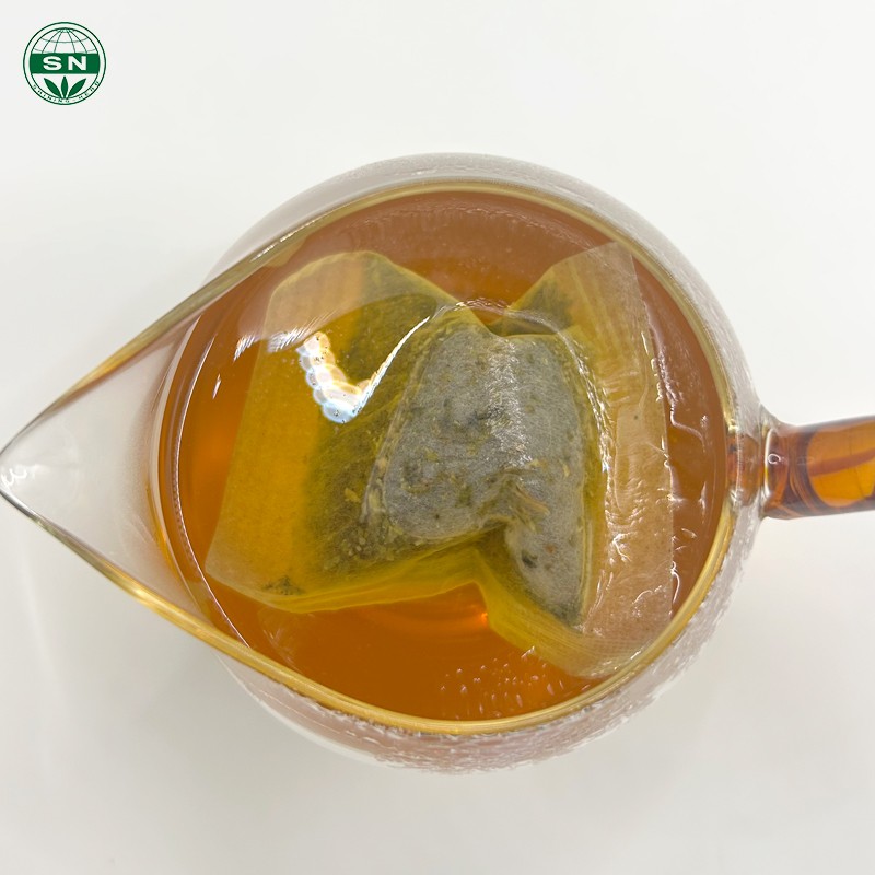 SN ISO9001 Certified 100% Natural Golden Lily Herbal Tea Effective for Lung Detox and Cleansing Bagged Tea in Box Packaging