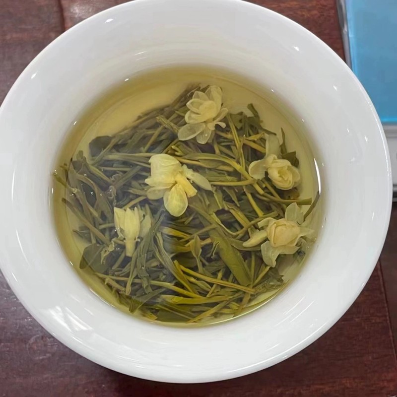 Jasmine Tea Golden Needle Snow Bud With Strong Jasmine Flavor Fragrance Organic Jasmine Tea Chinese Flower Moli Xueya Green Tea