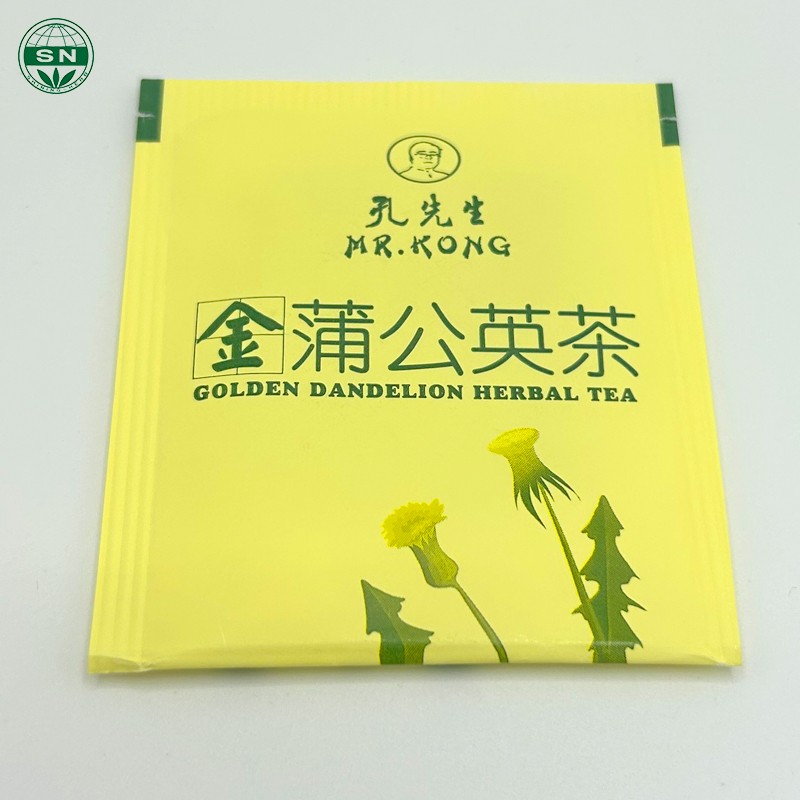 14/28 Days Golden Dandelion Herbal Tea Bag Natural Herbs Blends for Detox and Immunity Enhancement