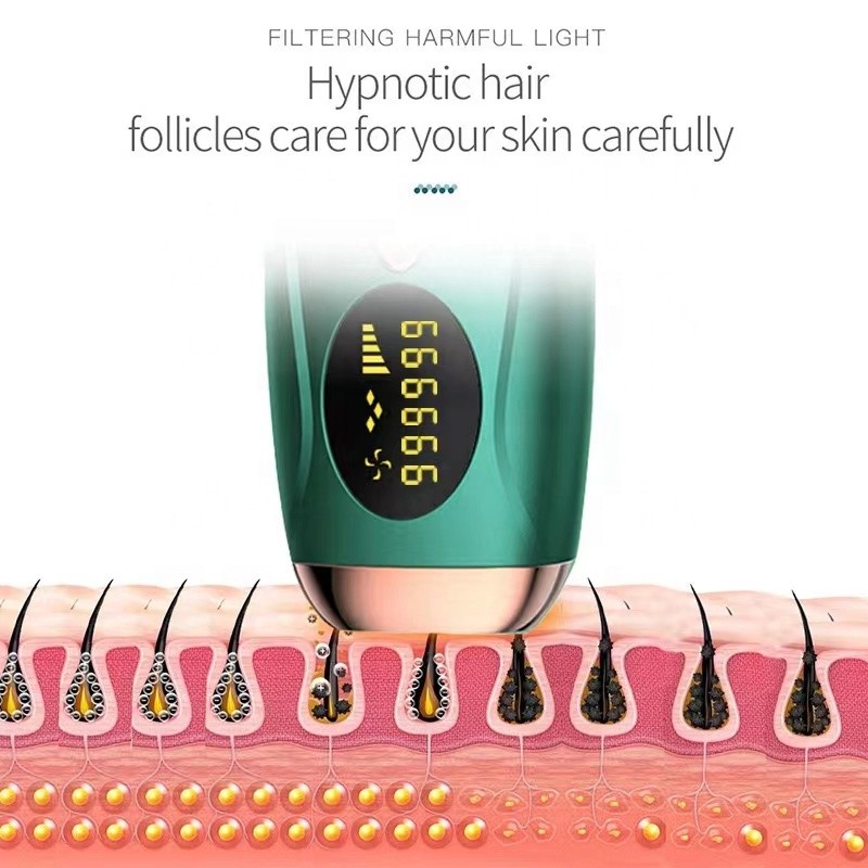 Portable Laser Hair Remover Factory - OEM Handle Mini Permanent IPL Epilator