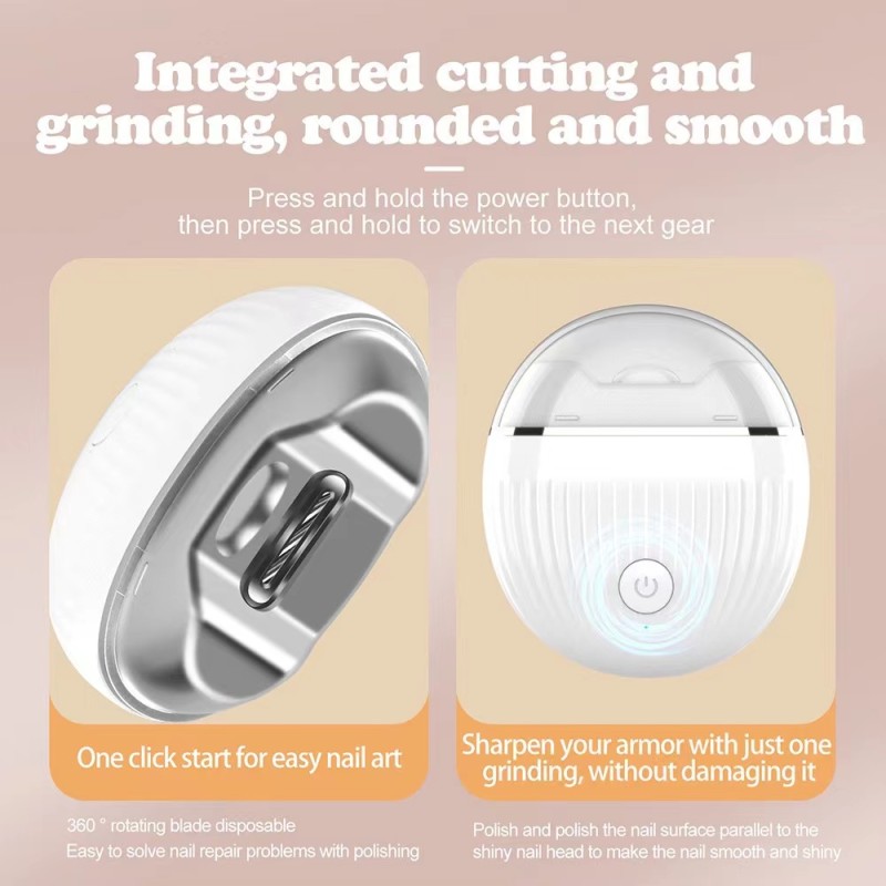 Electric Nail Clipper Factory - OEM Home Portable USB Charging Automatic