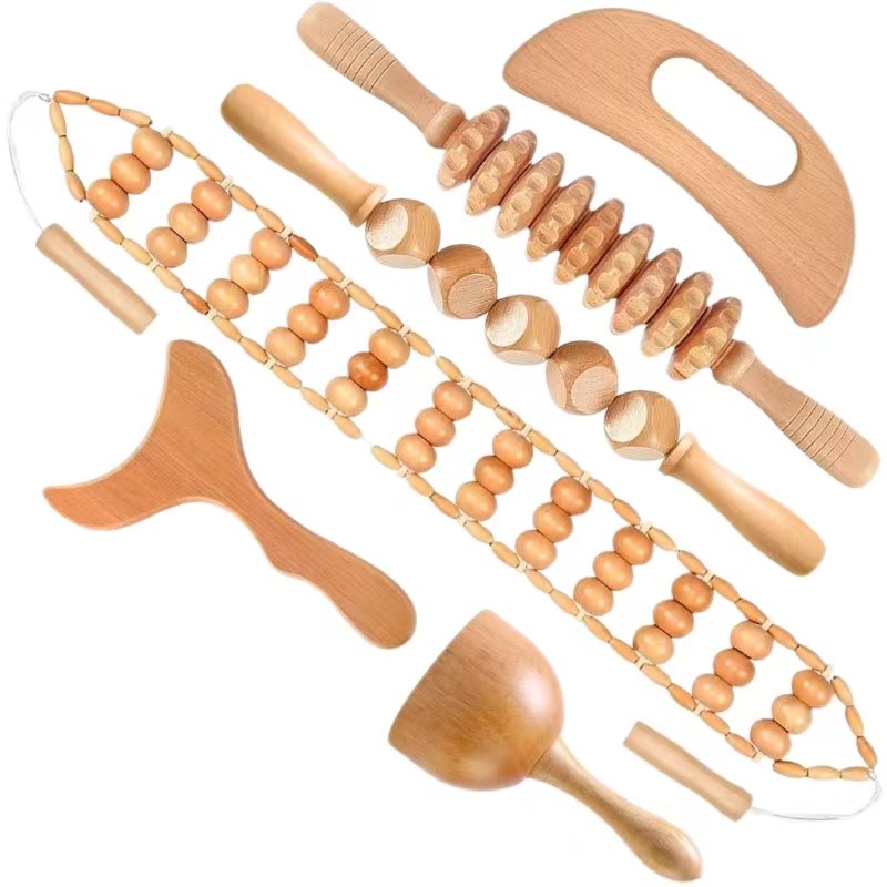 Wood Therapy Tools Manufacturer - Bulk Portable Handheld Lymphatic Drainage