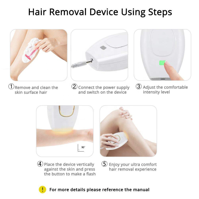 IPL Hair Removal Appliances Supplier - Bulk In Stock Handset Epilator Home Use