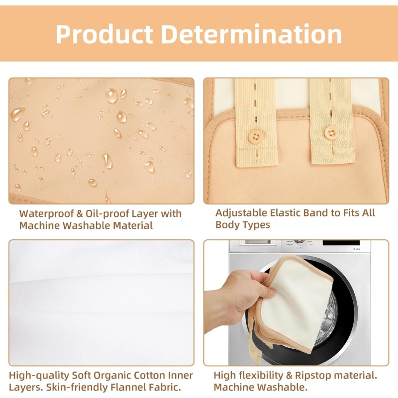 Liver Detox Pack Supplier - Bulk 4 Set Reusable Washable Anti Oil Leak