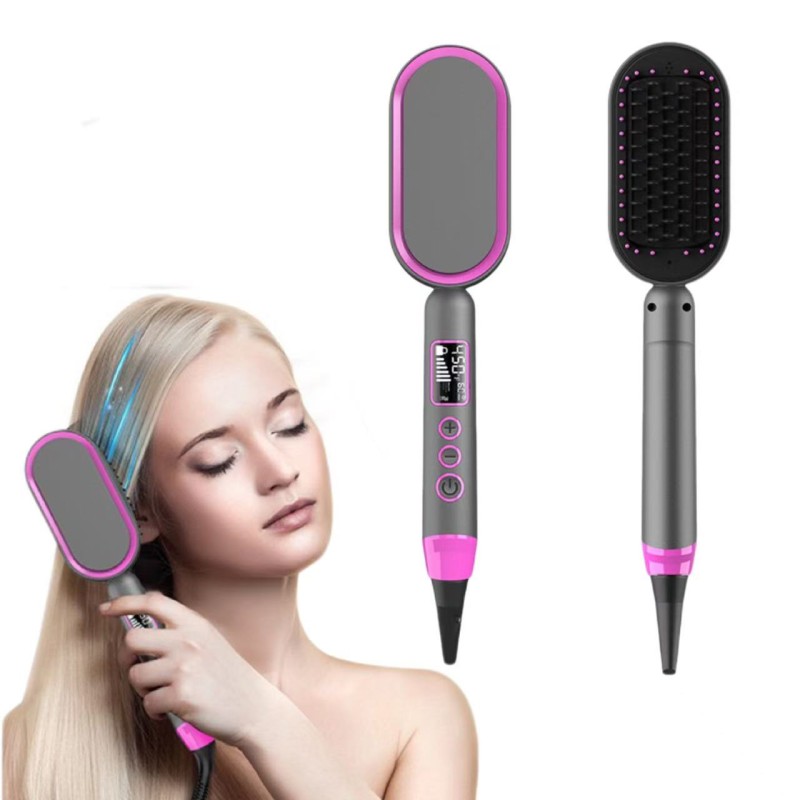 Hot Comb Hair Straightener Factory - Bulk 2025 Hot Comb Electric 5 Temp Settings