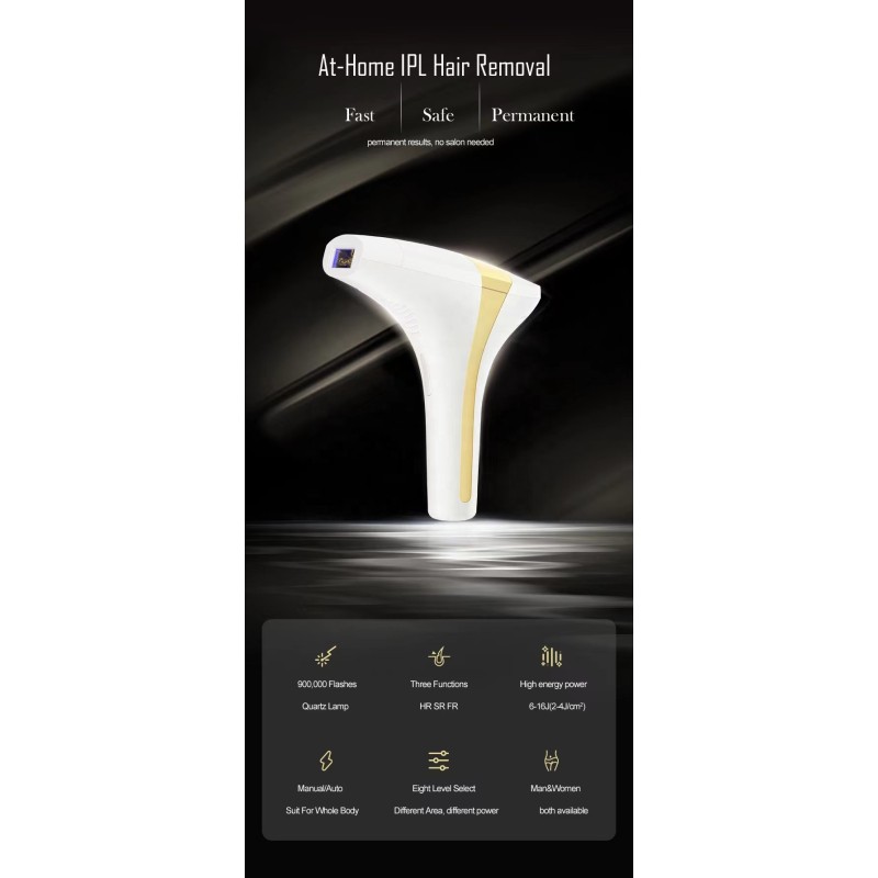 Ice-Cooling Hair Removal Factory - Bulk Safe Long-Lasting Laser IPL Technology