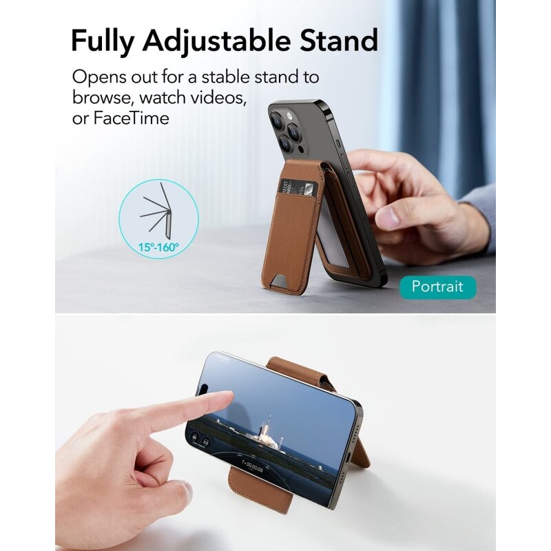 Two Magnetic Wallet Supplier - PU Leather Cell Phone Guardian Shielded