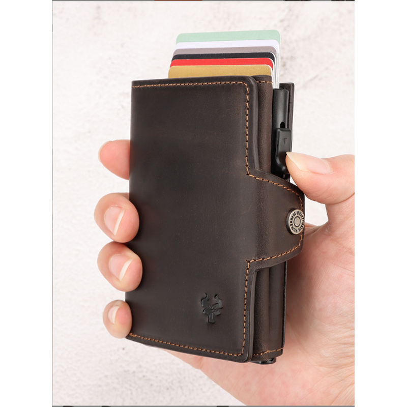 Stylish Slim Wallet Manufacturer - Men's PU Leather Classic Casual