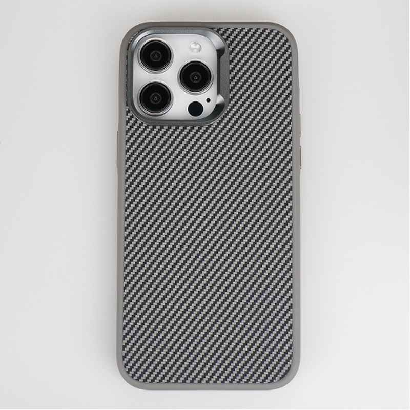 Carbon Fiber Textured Case Supplier - for IPhone16 Skin Feel Soft Edge