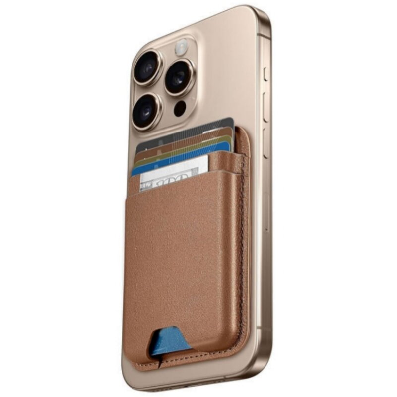 PU Leather Magnet Wallet Manufacturer - Factory Carbon Fiber Anti Lost