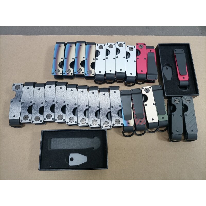 Aluminum Key Holder Manufacturer - New Design Alloy Propelled Key Chain