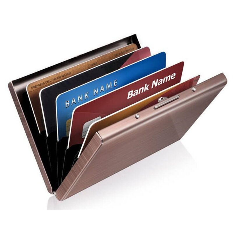RFID Card Holder Supplier - Popular Promotion Metal Credit Business ID