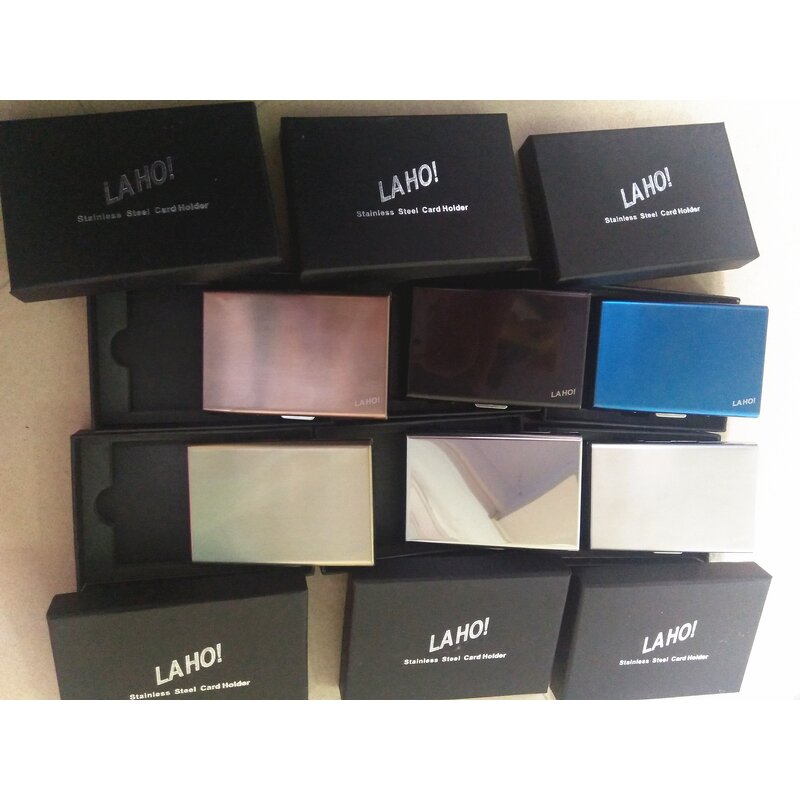 RFID Card Holder Supplier - Popular Promotion Metal Credit Business ID