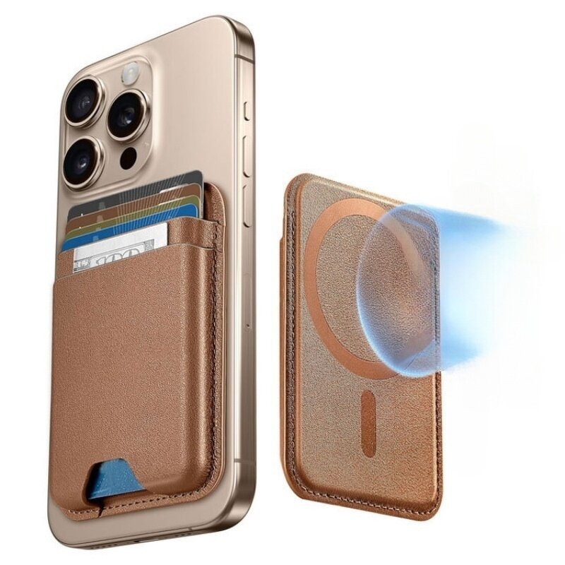 Double Pocket Magnetic Holder Factory - Super Safe Slim N52 Two Card