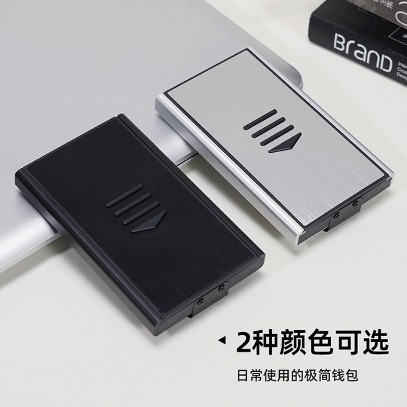 Aluminum Card Holder Manufacturer - Custom Logo Anti-Theft RFID