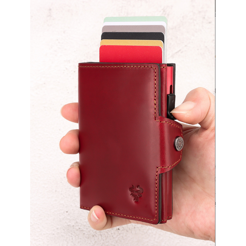 Stylish Slim Wallet Manufacturer - Men's PU Leather Classic Casual