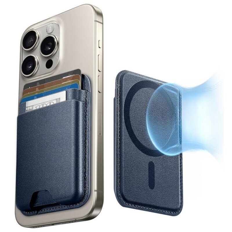 PU Leather Magnet Wallet Manufacturer - Factory Carbon Fiber Anti Lost