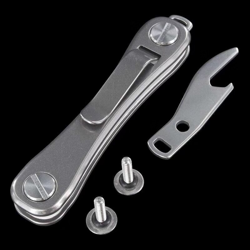 Custom Metal Key Holder Manufacturer - Smart Fold With Clip