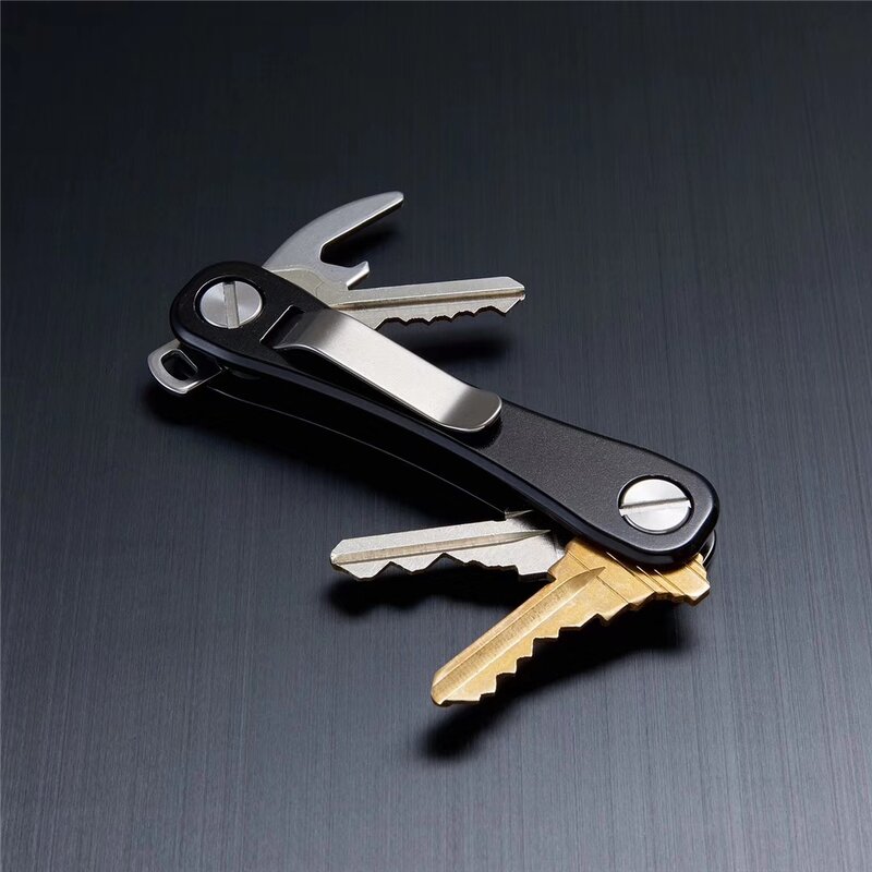 Custom Metal Key Holder Manufacturer - Smart Fold With Clip