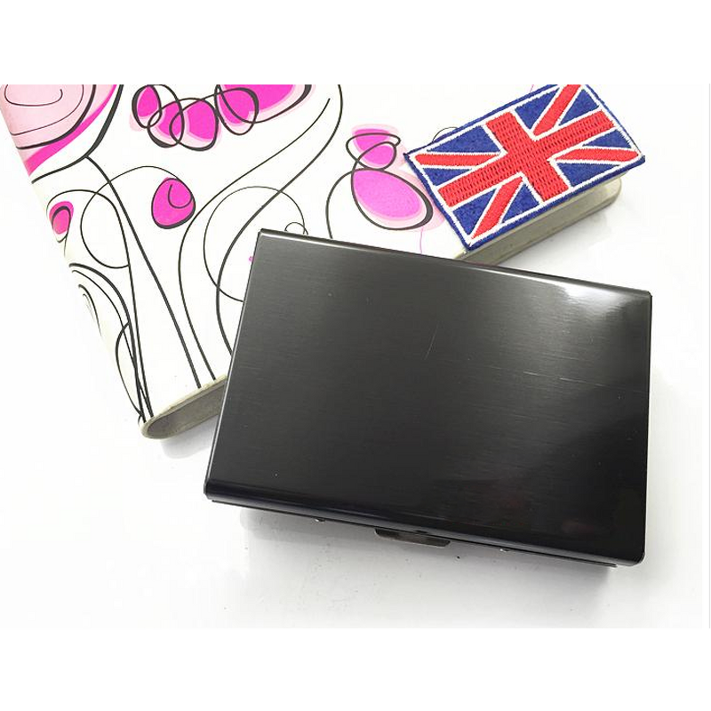 Nano Plating Card Holder Supplier - Latest Black Titanium Antimagnetic