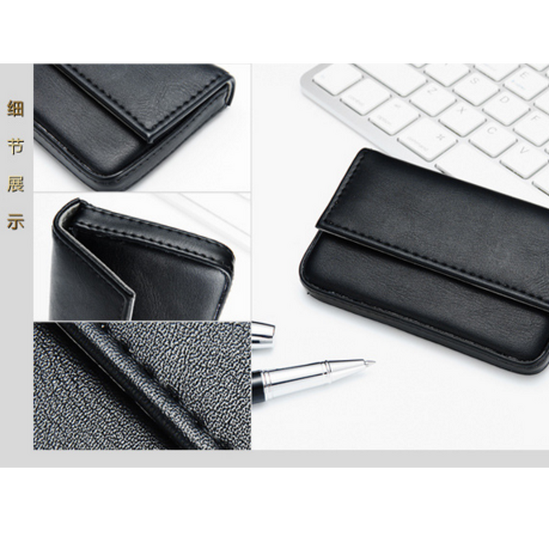 Leather Card Holder Supplier - Man Business High-capacity Card Holder