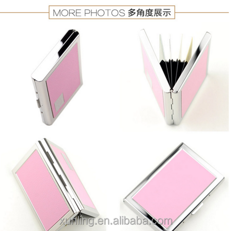 Stainless Steel Card Case Manufacturer - Mini Briefcase Business Credit