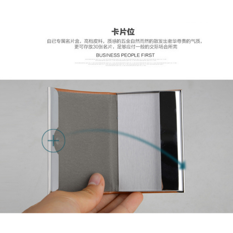 Arc Card Holder Supplier - Men Women's Business Fashion Creative