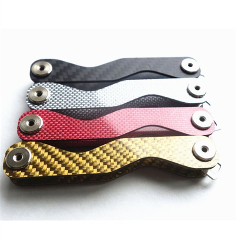 Smart Key Organizer Supplier - Carbon Fiber Key Chain Holder