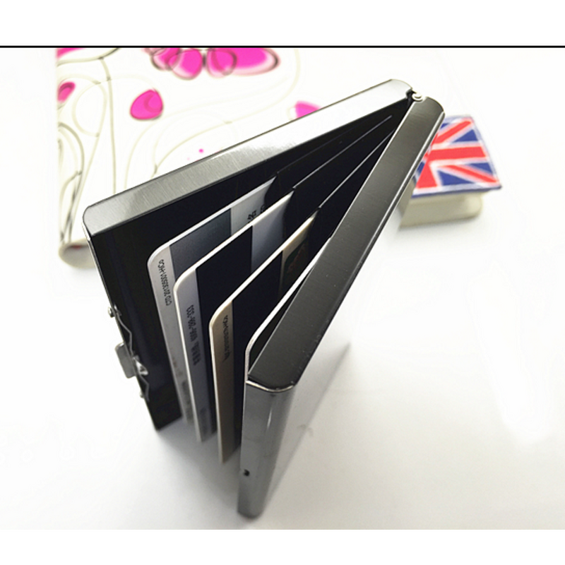 Nano Plating Card Holder Supplier - Latest Black Titanium Antimagnetic
