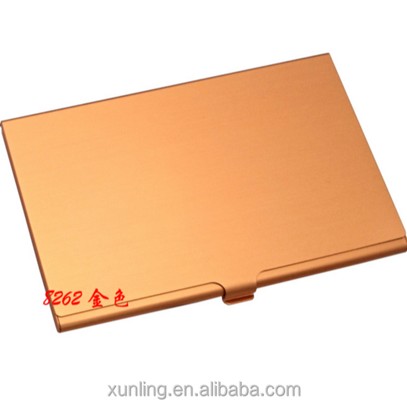 Aluminium RFID Card Holder Supplier - New Promotion Credit Business Name