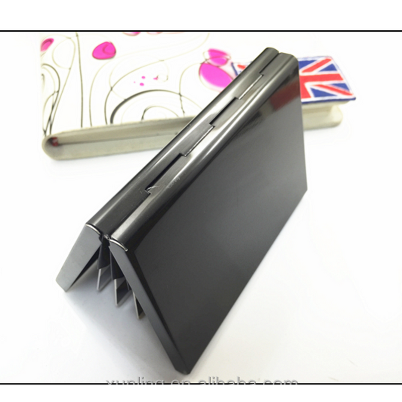 Nano Plating Card Holder Supplier - Latest Black Titanium Antimagnetic