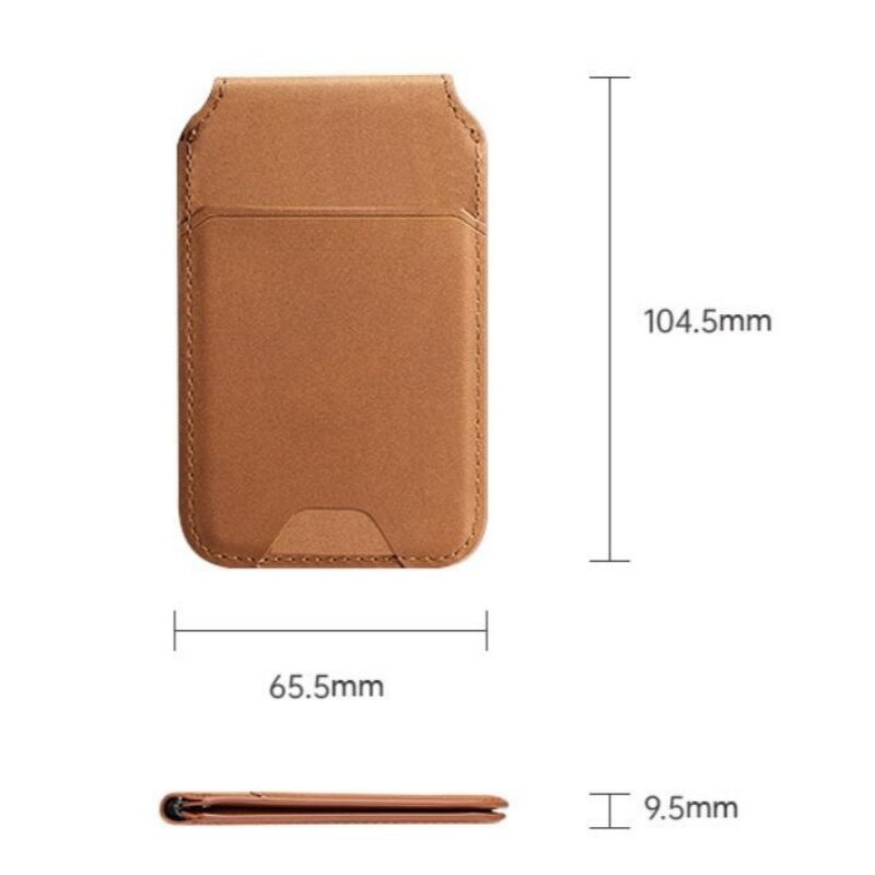Two Magnetic Wallet Supplier - PU Leather Cell Phone Guardian Shielded