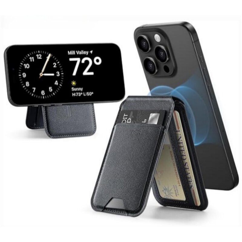 Two Magnetic Wallet Supplier - PU Leather Cell Phone Guardian Shielded