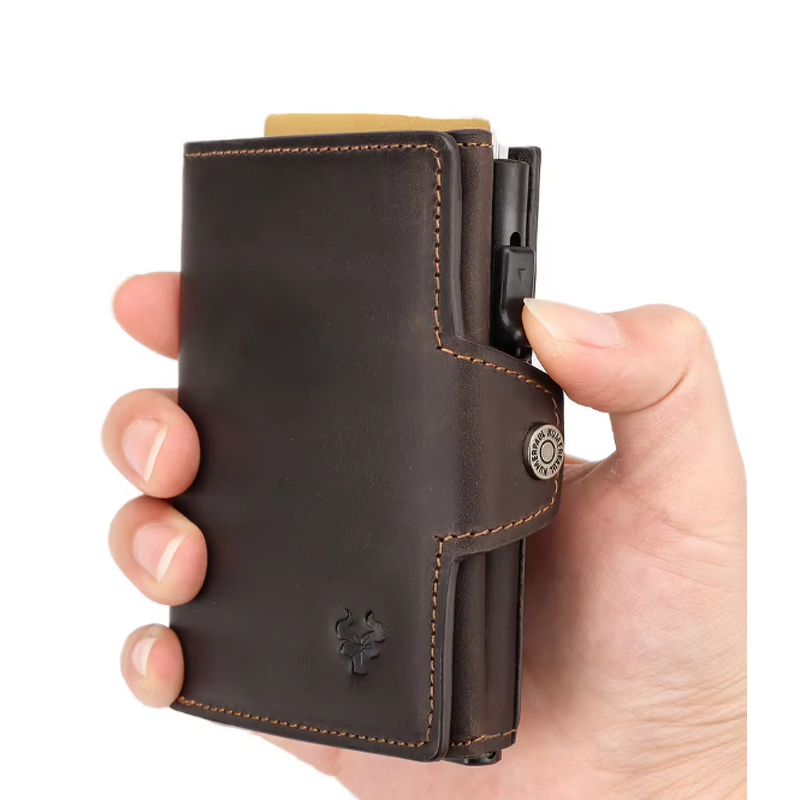 Stylish Slim Wallet Manufacturer - Men's PU Leather Classic Casual