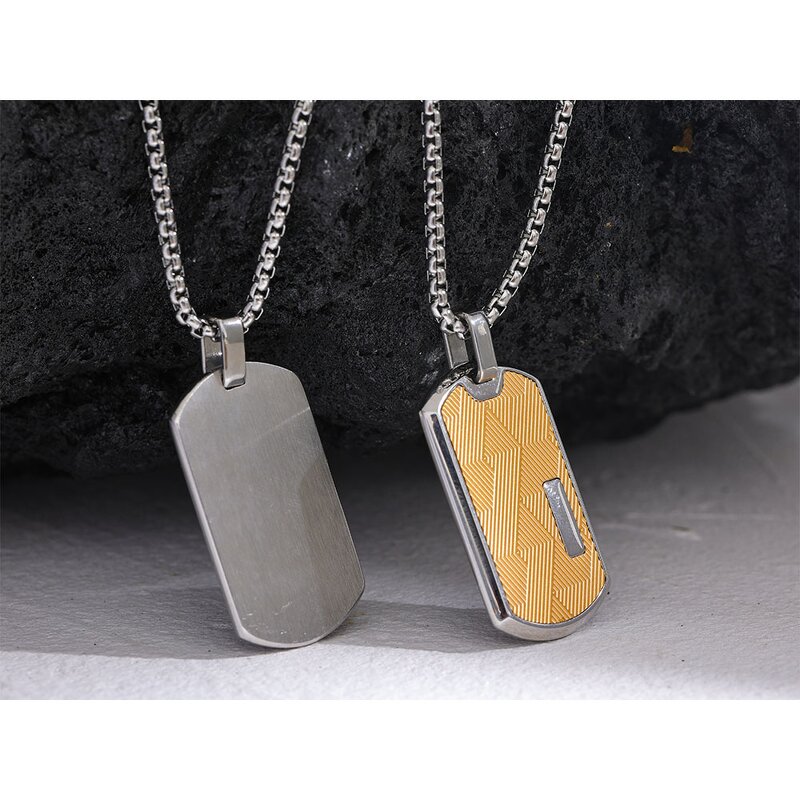 Men's Stainless Steel Necklace Manufacturer - JINYOU 5017 Fashion for Shirts