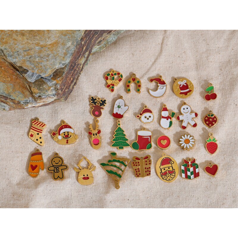 Christmas Pendants Manufacturer - JINYOU 0134 Fashion Stainless Steel Elk Candy