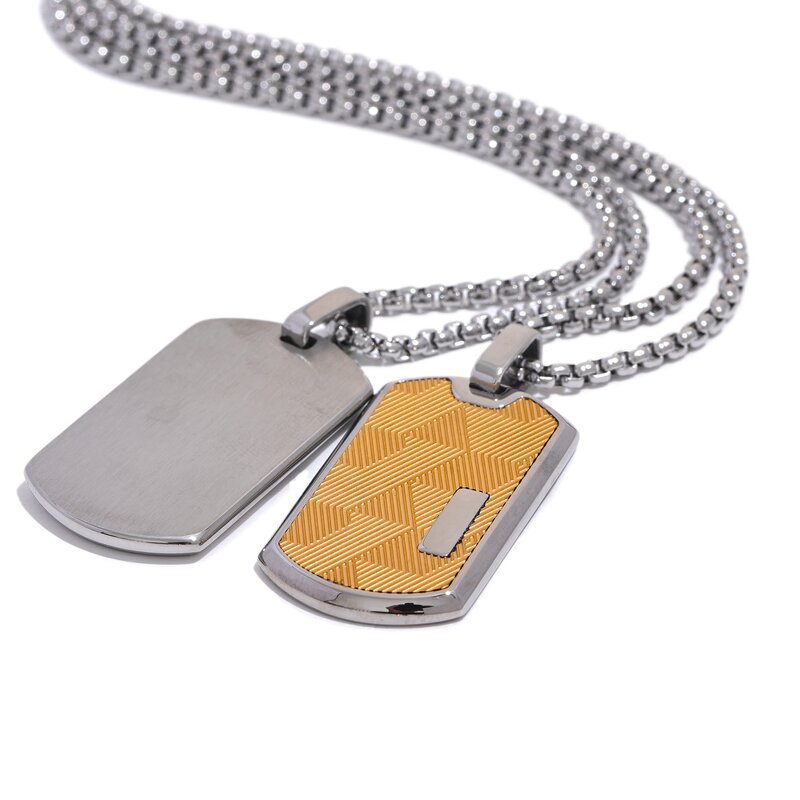 Men's Stainless Steel Necklace Manufacturer - JINYOU 5017 Fashion for Shirts
