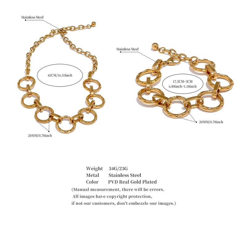 Chain Jewelry Set Manufacturer - JINYOU 3758 Stainless Steel High Quality